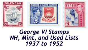 king george vi stamps for sale